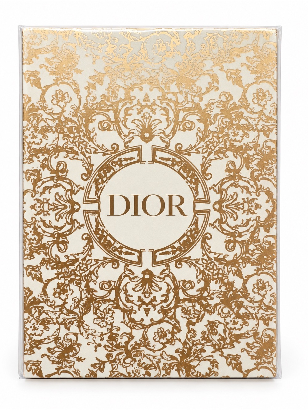 NWT Dior Gold Floral Notebook Journal
